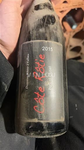 Rhônen laakso Côte-rôtie Domaine Rhone2vallées 2015