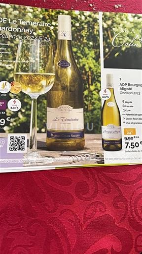 Bourgogne Maison Colin Seguin Le Téméraire Non Millésimé