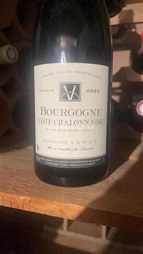 Burgundi Bourgogne Côte Chalonnaise Grand Cru Domaine Venot 2022