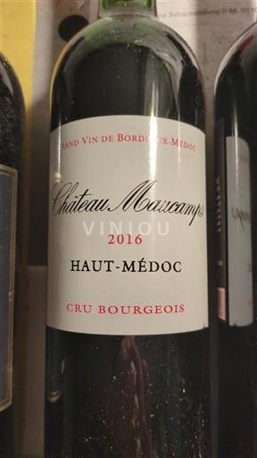 Bordeaux Haut-Médoc Château Maucamps 2016