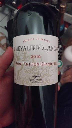 Bordeaux Saint-Émilion Grand Cru Chevalier Des Anges 2019