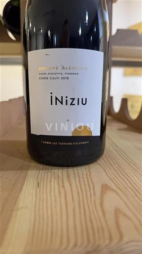 Corsica Calvi Domaine Alzipratu iNiziu 2018