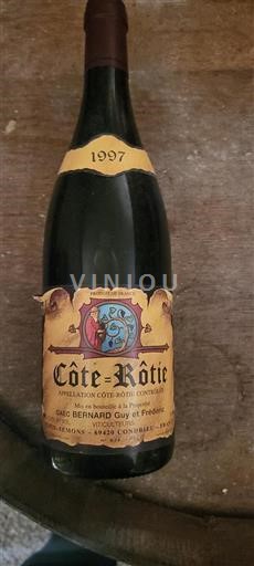 Rhône Valley Côte-Rôtie Gaec Bernard Guy Et Frédéric 1997