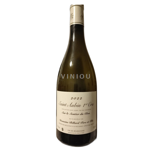 Burgundsko Saint-Aubin Premier Cru Domaine Billard Père Et Fils Sur le Sentier du Clou 2022
