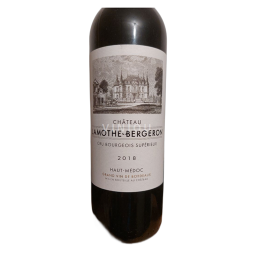 Bordeaux Haut-Médoc Château Lamothe Bergeron 2018