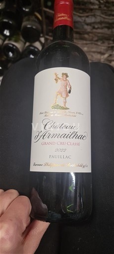 Bordeaux Pauillac Château Armailhac 2022