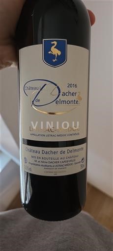 Bordeaux Listrac-Médoc Château Dacher De Delmonte 2016