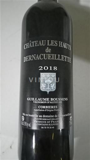 Langvedok Corbières Château Les Hauts De Dernacueillette 2018
