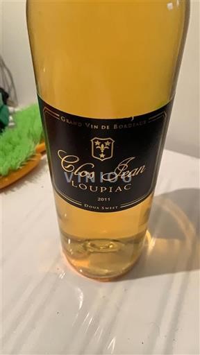 Bordeaux Loupiac Clos Jean 2011