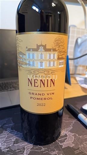 Bordeaux Pomerol Château Nenin Nenin 2022