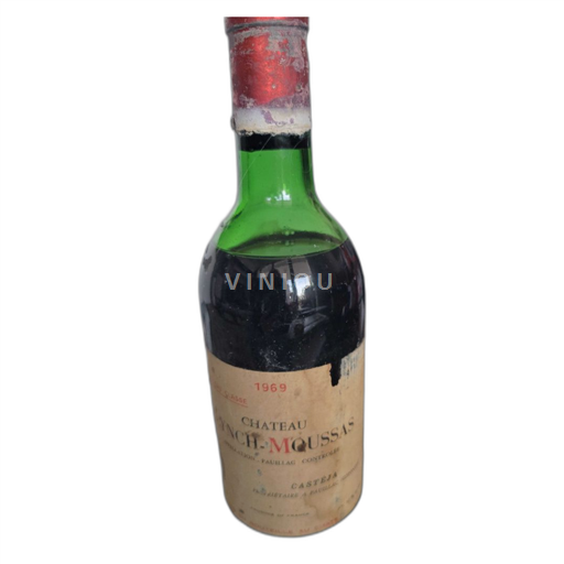 Bordeaux Pauillac Château Lynch Moussas 1969