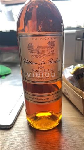 Sud-Ovest Monbazillac Château La Borderie 2000