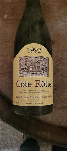 Rhône-dalen Côte-rôtie Domaine Billon Christophe 1992