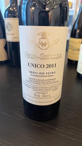 Kastilja in León Ribera del Duero Vega Sicilia UNICO 2011