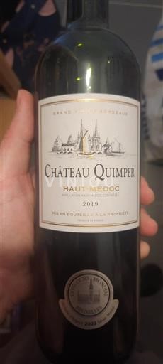Bordeaux Haut-Médoc Grand Cru Château Quimper 2019