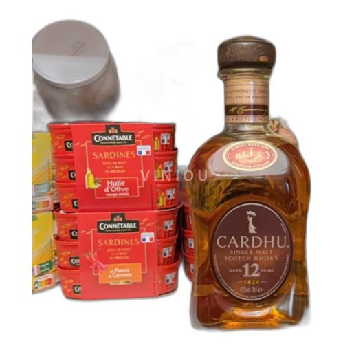 Whisky Single Malt Whisky Cardhu de la distillerie : Cardhu 12 ans d'âge Écosse Highlands