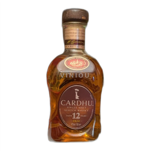 Whisky Single Malt Whisky Cardhu de la distillerie : Cardhu 12 ans d'âge Écosse Highlands