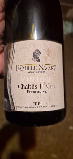 Burgund Nicht spezifiziert Premier Cru Famille Savary Fourchaume 2019