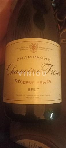 Champagne Nicht spezifiziert Chanoine Frères Réserve Privée Ohne Jahrgang