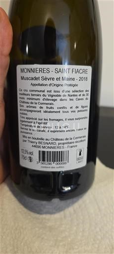 Loiredalen Muscadet-Sèvre-et-Maine Château La Cormerais 2018