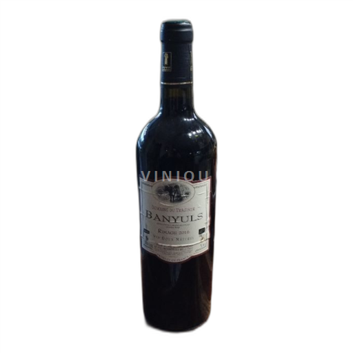 Roussillon Banyuls Domaine Traginer Rimage 2016