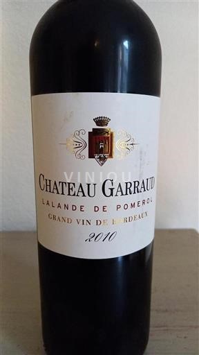 Bordeaux Lalande-de-Pomerol Château Garraud 2010
