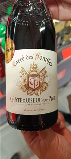Rona dolina Châteauneuf-du-Pape Carré des Pontifes Neleten.
