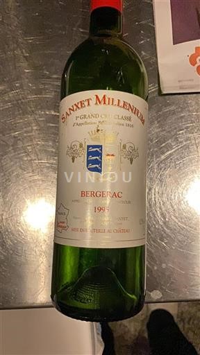 Sud-Ouest Bergerac Grand Cru Sanset Millenium 1995