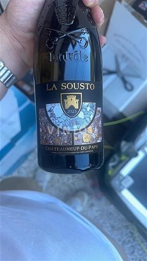 Rona dolina Châteauneuf-du-Pape La Sousto 2023