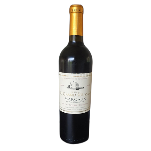 Bordeaux Margaux Château du Grand Soussans 2018