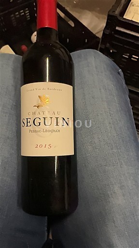 Bordeaux Pessac-Léognan Château Seguin 2015