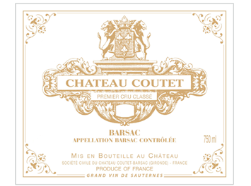 Bordeaux Barsac Château Coutet 2022