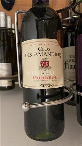Bordéus Pomerol Clos Des Amandiers 2019