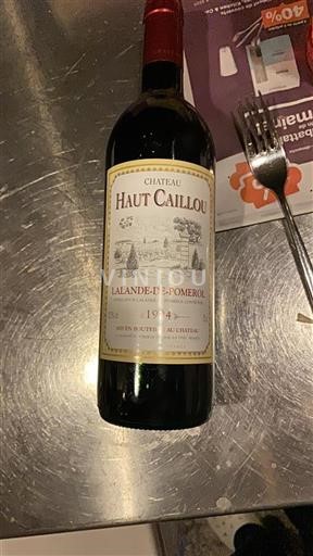 Burdeos Lalande-de-Pomerol Château Haut Caillou 1994