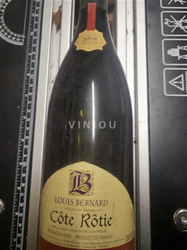 Rhônen laakso Côte-rôtie Louis Bernard 2006