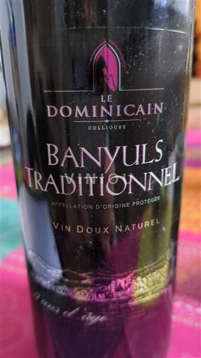 Wines Rouge sec Le Dominicain Non millésimé France Roussillon Banyuls AOC