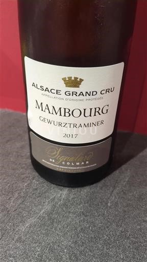 Alsasko Alsasko Grand Cru Grand Cru Domaine Viticole De La Ville De Colmar Gewurztraminer 2017