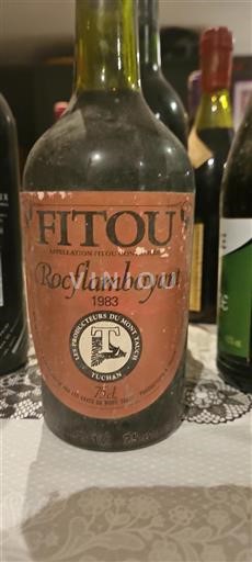 Languedoque Fitou Les Producteurs Du Mont Tauch Rocflamboyant 1983