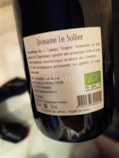 Languedoc-Roussillon Cévennes Domaine Le Sollier Non-Vintage