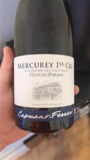Burgundija Ni doloceno Premier Cru Capuanoferreri Clos du Paradis 2017