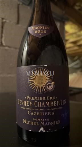 Bourgondië Gevrey-Chambertin Premier Cru Domaine Michel Magnien Cazetiers 2016