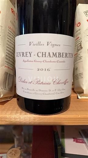 Burgundija Gevrey-chambertin Didier Et Patricia Chevillon Vielles Vignes 2016