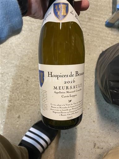 Bourgondië Meursault Hospices De Beaune Loppin 2016
