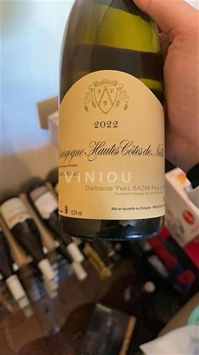 Burgundija Hautes Côtes de Nuits Domaine Yves Bazin Père & Fils 2022
