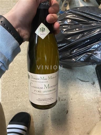 Bourgogne Chassagne-Montrachet Premier Cru Domaine Marc Morey & Fils Les Vergers 2021