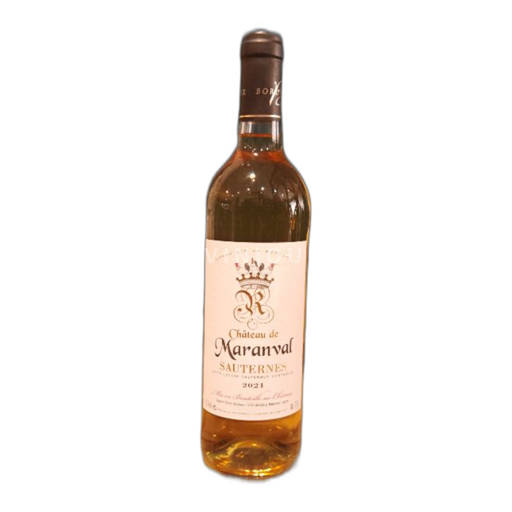 Vin Blanc sec Château Maranval 2021 France Bordeaux Sauternes AOC
