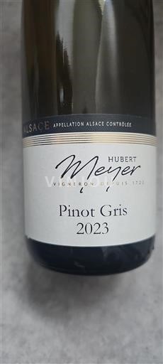 Alsace Hubert Meyer Pinot Gris 2023