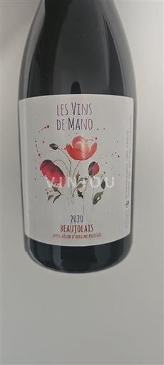 Beaujolais Les Vins De Mano 2020