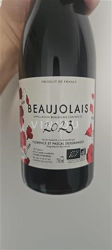 Beaujolais Florence Et Pascal Desgranges 2023