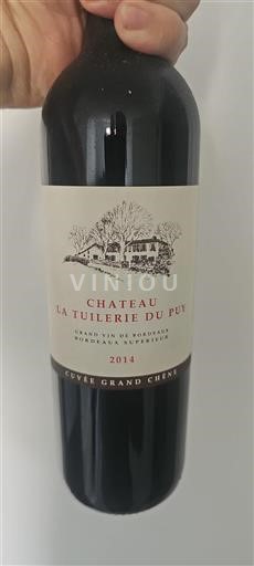 Bordeaux Bordeaux Supérieur La Tuilerie Du Puy Grand Chêne 2014